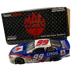 01 JEFF BURTON #99 CITGO MDA 1/24 TEAM CALIBER NASCAR Rare